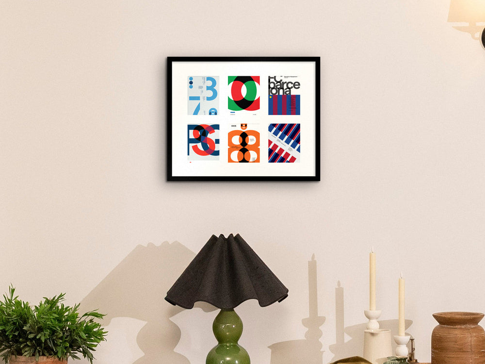 The Wide Album, on the wall