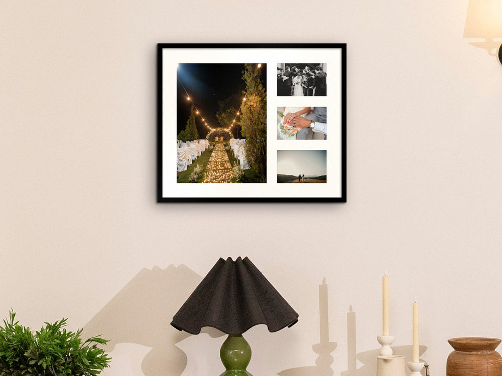 The Wide Portfolio, on the wall