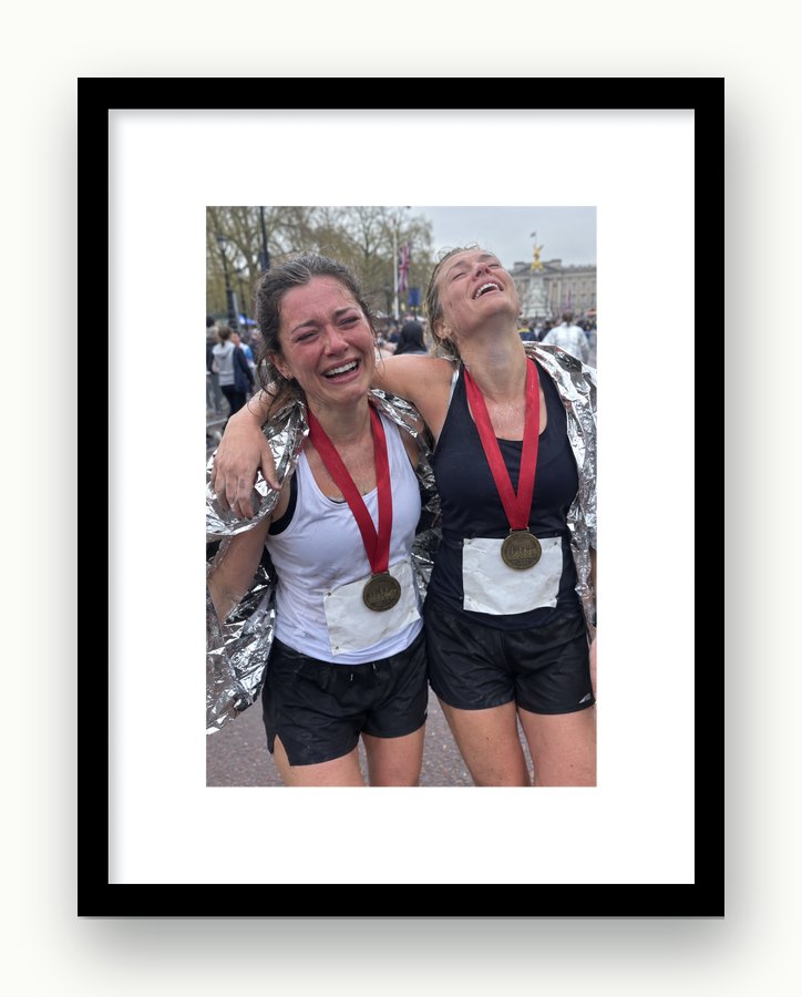 That marathon, framed