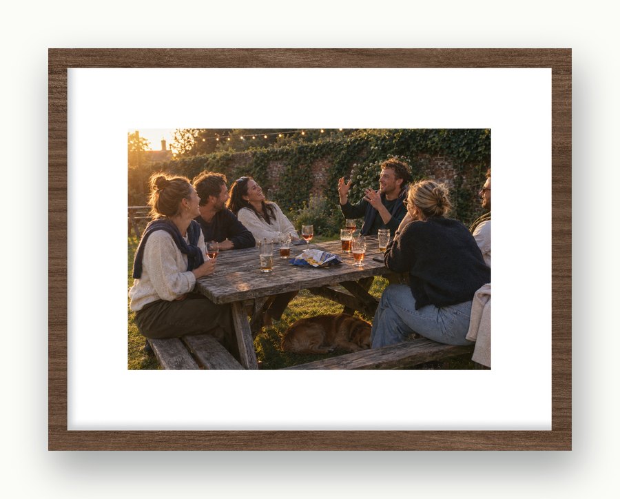 That summer evening, framed